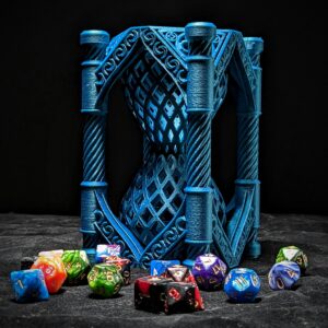 Gothic Hourglass dice shaker