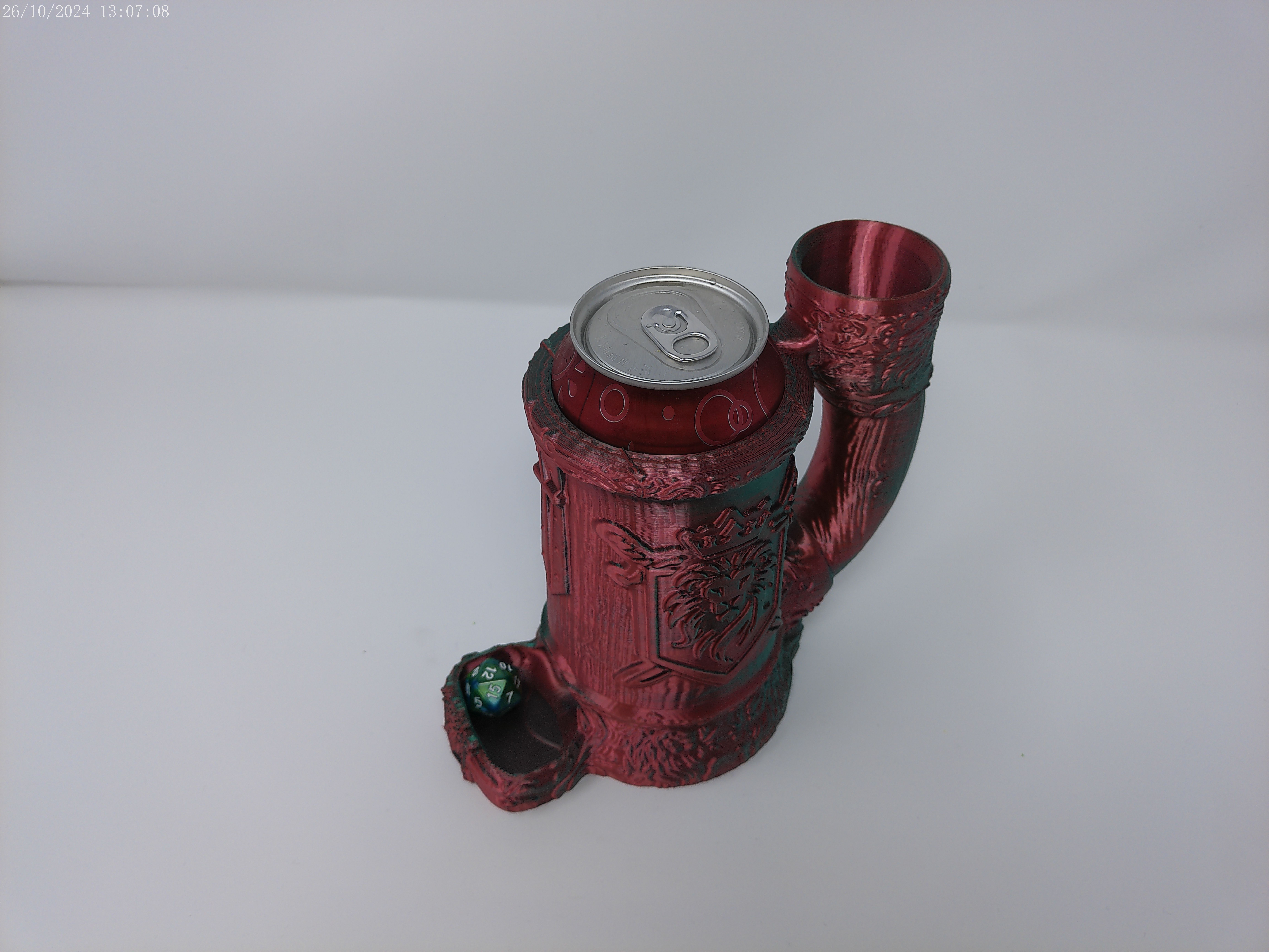 Lion Crest Mug Dice Tower